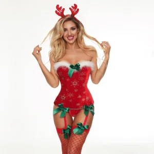 Foreign Trade of Sexy Lingerie, Christmas Costumes and European/American Christmas Role-playing Sexy Uniforms