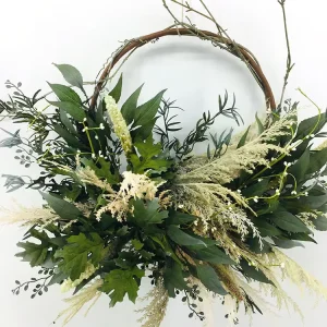 Front Door Artificial Seasonal Wreath Decoration