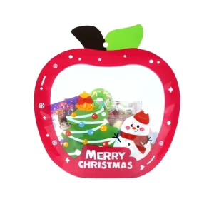 Full Color Printed Christmas Candy Gift Packaging Bags for Holiday Party Favors Custom Design Available