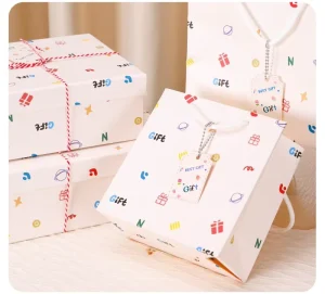 Full Colors Custom Printing Foldable Corrugated Paper Shipping Box Holiday Ornaments Packaging Boxes