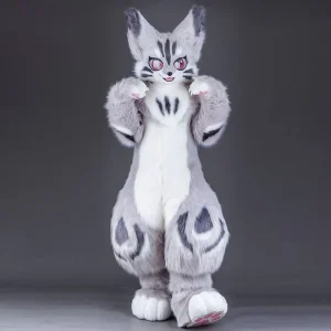 Full Set Fursuit Dance Cosplay Costume From Head to Toe Stage Performance Suit for Party Show Props
