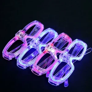 Fun Addition to Glow Party Festive Stocking Gift Party Glasses with Lights