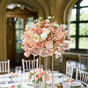 GNW Modern 55cm Wide Silk Artificial Home Decoration Flower Balls Centerpieces Customizable Size Arrangements Floral Wedding