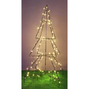 Garden Light Outdoor Decoration WARMWHITE LED METAL 3D TREE LIGHT Christmas Outdoor Decoration