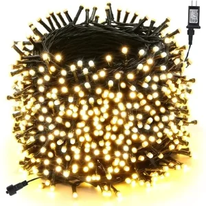 Garden Outdoor IP44 Connectable Warm White Landscape Lights Yard Patio Holiday Decorative Fairy LED String Lights