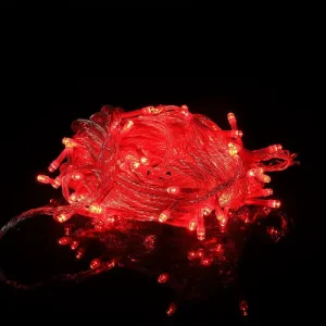 Garden Outdoor IP44 Warm White Christmas Holiday Lights Landscape Yard Patio Fairy Decorative LED String Lights