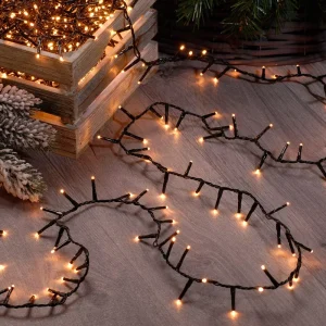 Garden Outdoor Lighting Christmas 1000 LED Cluster Fairy Festival Lights Garland Waterproof Christmas Holiday