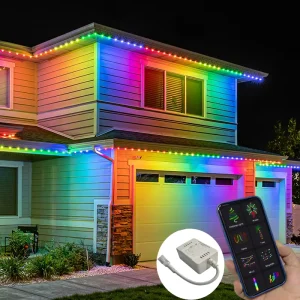 Gemstone Permanent Lights 3 LED 30MM Waterproof Permanent Lights Christmas RGBW Lights