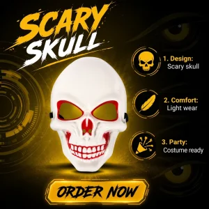 Ghostface Funny Halloween Momo Female Horror Panda Mask Cosplay Costume PVC Material Masquerade Party