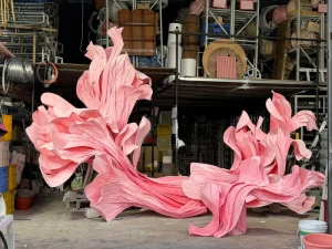 Giant Handmade Paper Wedding Decoration Backdrops Event Party Hanging Decorations Art Installations