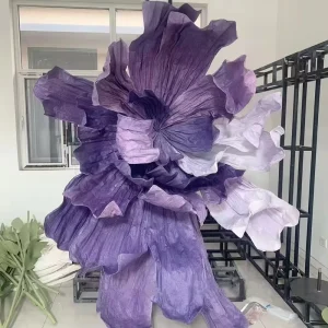 Giant Handmade Paper Wedding Decoration Backdrops Event Party Hanging Decorations Luxurious Upscale Art Installations