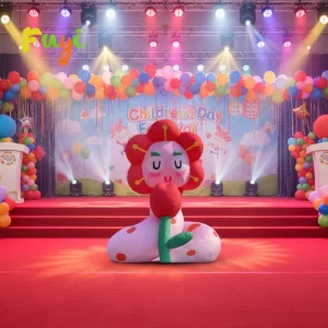 Giant Inflatable Flower Sculpture Event Decorations for Festivals & Parties for Advertising