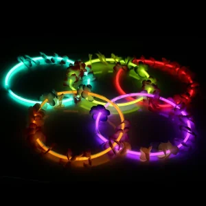 Glow Flower Necklaces and Glow Sticks Night Party Toys