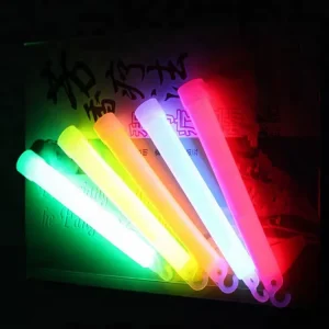 Glow Stick for Emergency Supplies Glow Stick Bulk Pack 6″ Large Purple Glow Stick for Rave Concert Wedding Birthday