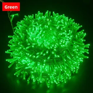 Gold Custom IP44 Dimmable Waterproof LED Outdoor Patio String Lights Customizable Factory Outlet for Christmas Decorations
