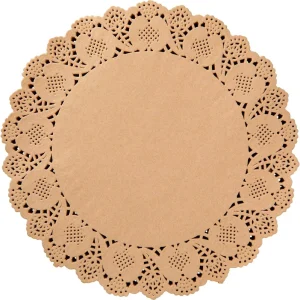 Good Quality Round 12inch Colourful Plate Placemats Paper Placemats For Decoration