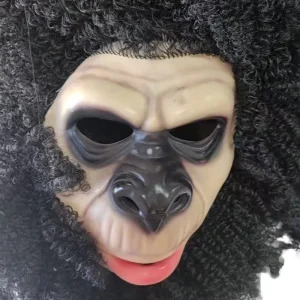 Gorilla Chimp Monkey Animal Costume Mask Halloween Christmas Party Prop Eco Friendly Reusable Carnival Masks Full Face