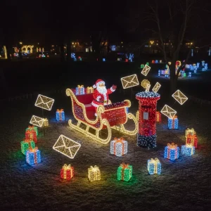 Graduation Holiday Light Customized Waterproof Outdoor Chinese Lantern Artificial Iron Lantern for Festival