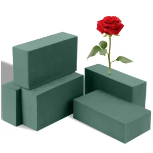 Green Dry and Wet Flower Foam for Fresh or Artificial Arrangements for Wedding Birthdays Home Decorations Floral Blocks Plant Foam