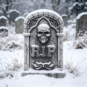 Halloween Animal Plastic Decorations for Outdoor Yard Graveyard Waterproof & Reusable