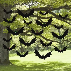 Halloween Bat Hanging Decoration Tree Glow in the dark Festival Party Supplies Halloween Decorations