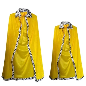 Halloween Christmas Prince Performance Costume Carnival Children’s Double King Cape Prince Costume Birthday Party Costume