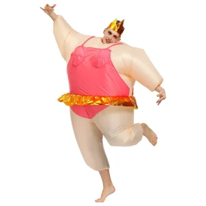 Halloween Christmas Walking Costume Fancy Dress Mascot Inflatable Ballet Costume for Advertising