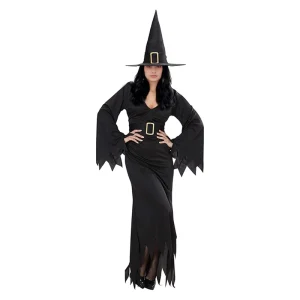 Halloween Cosplay Dance Dark Witch Fancy Dress Holiday Party Magic Performance Costume