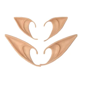 Halloween Decoration Party Latex & Plastic Cosplay Elf and Ears Anime Costume High Quality