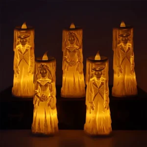 Halloween Decoration Resin Body Protection Silicone Candle Mold Christmas Different Modeling DIY Incense Candle MoldCake Tool