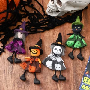 Halloween Decorations Jack o lanterns Ghosts Witch Dolls Party Figurines Hanging Ornaments