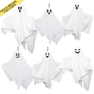 Halloween Decorations Outdoor Hanging Horror Ghost Hanging Decor for Indoor Garden Yard Front Porch Patio Party Props