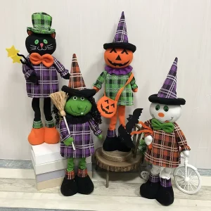 Halloween Decorations Pumpkin Witch Doll Ghost Halloween Party Decoration