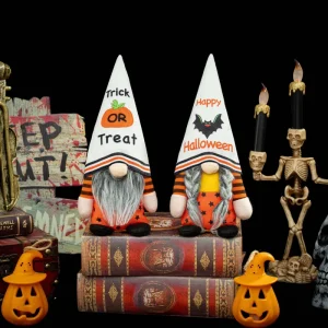 Halloween Decorations Rudolph Faceless Old Man Gnome Figurine Ornaments