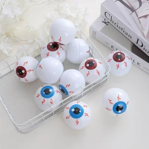 Halloween Easter Plastic Jumping Eyeballs Novelty Toys for Party Decorations Treats Box Prank Gifts
