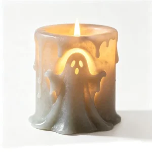 Halloween Ghost Candle Holder Spooky Halloween Outdoor Indoor Holiday Decoration Items
