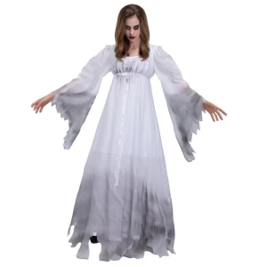 Halloween Ghost Zombie Dress Vampire Bride Female Ghost Costume Cosplay Party Ghost Festival Costumes for Women