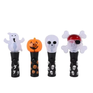 Halloween Glowing Eco friendly Large Rotating Flashing Stick Toy Customized Color Outdoor Factory Custom made
