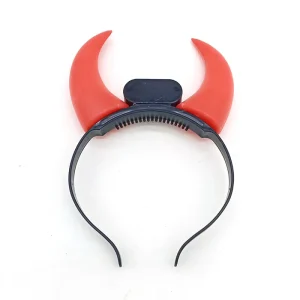Halloween Graduation Party Decoration LED Horn Toys with Glowing Flash Dragon Horn Headbands