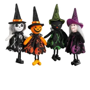Halloween Hanging Decorations Cute Pumpkin Ghost Witch Ornaments for Kids Party Home & Garden Decoration