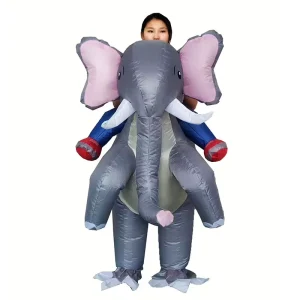 Halloween Holiday Theme Festival Funny Cosplay Suit Adults Kids Size Blow up T REX Inflatable Cartoon Anime Fancy Party Costumes