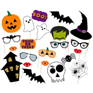 Halloween Horror Photo Props Bat Pumpkin Party Decoration