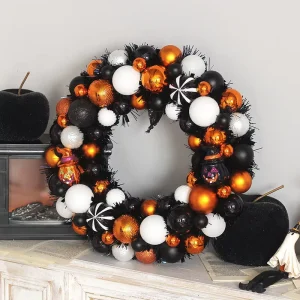 Halloween LED String Lights Ghost Face Pumpkin Decorations for Haunted House and Room
