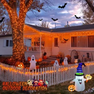 Halloween LED Warm White Waterproof Outdoor Decorative String Light IP44 Halloween and Christmas Festive Decorations
