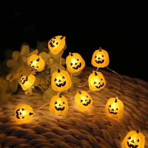 Halloween Lights Colorful String Lights Festival Party Decor Lighting