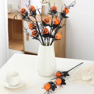 Halloween Little Pumpkin Ghost Outdoor Terrifying Decoration and Party Supplies Courtyard Shop Scene Decoration Ornaments