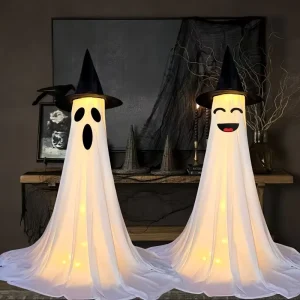 Halloween Outdoor Ghost Decorations Front Porch Courtyard Yard Halloween Decorations Promotional Party Supplies