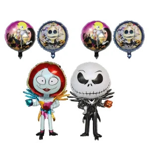 Halloween Party Decoration Christmas Horror Night Theme Jack Aluminum Film Balloon Single Item
