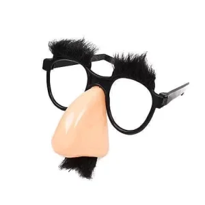 Halloween Party Favors Novelty Clown Costume With Funny Eyes Big Nose Mustache Glasses Eyebrows Party Decoration