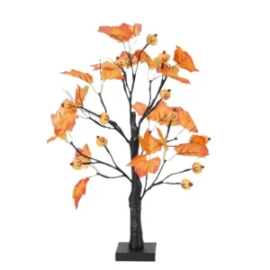 Halloween Party Horror Decoration Light Indoor and Outdoor Halloween Event Horror Scene Light Tree Flower LED